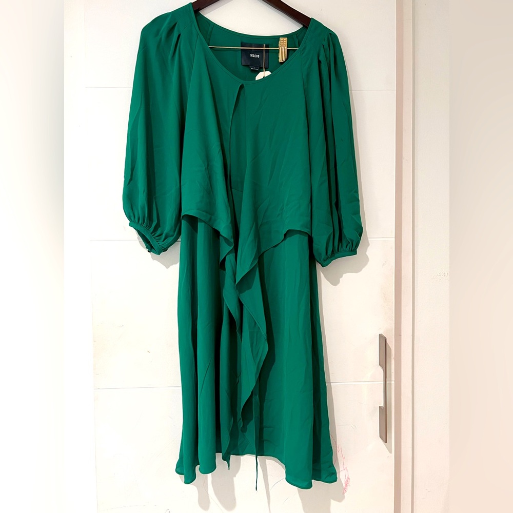 Maeve Anthropologie green dress size 4. Good condition